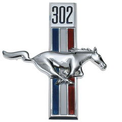 1967 - 1968 FORD MUSTANG 302 RUNNING HORSE EMBLEM RH