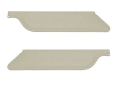 1964 - 1966 FORD MUSTANG SUN VISORS CONVERTIBLE - PARCHMENT