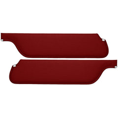 1964 - 1966 FORD MUSTANG SUN VISORS CPE FB - BRIGHT RED