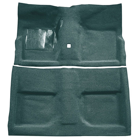 1965 - 1968 FORD MUSTANG CONVERTIBLE MOULDED CARPET - AQUA