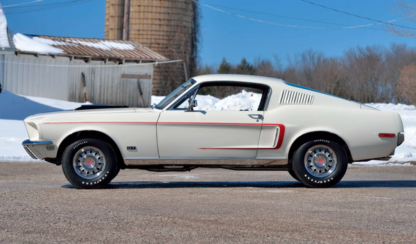 Mustang Side Stripe Decal Kit C-Stripe 1968