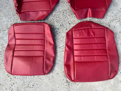 1965-1966 Ford Mustang Pony Upholstery Bright Red USED