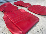 1965-1966 Ford Mustang Pony Upholstery Bright Red USED