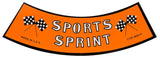 1967-1968 Ford Mustang Air Cleaner Decal Sports Sprint