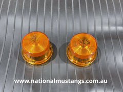 Tail Light Indicator Lense Pair Suit Ford Futura Falcon XR GT New