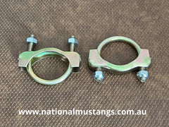Exhaust Clamps Suit Ford Falcon XW XY GT 351 2 1/4 Inch K Code