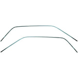 1964 - 1968 Ford Mustang Drip Rail Moulds Pair Coupe.