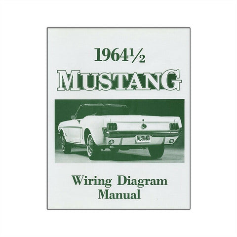 1964 1/2 Ford Mustang Wiring Diagram