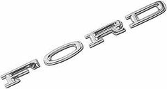1964-1966 Ford Mustang Ford Hood Letters