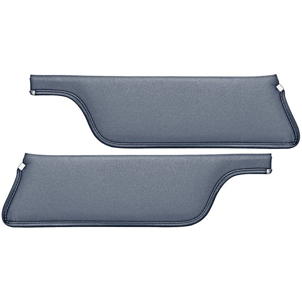 1969 - 1970 FORD MUSTANG SUN VISORS CPE FB - MEDIUM BLUE – National ...