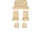 1966 FORD MUSTANG COUPE PONY UPHOLSTERY - PARCHMENT