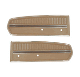 1968 Ford Mustang Saddle Deluxe Door Panels.