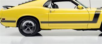 1970 Ford Mustang 302 Boss Decal Stripe Kit