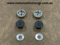 Superfringe radio knobs set suit Ford Falcon XW XY GT GTHO new
