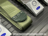 Green Colour Seat Belt Kit Suit Bench Seat Falcon XR Fairmont New