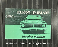 Owners Manual Suit Falcon XY GT GTHO GS Fairmont ZD Fairlane