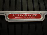 McLeod Ford Dealer Number Plate Frames New Repo suit Ford Falcon