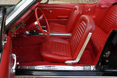 1964 - 1965 Ford Mustang Convertible Standard Upholstery Bright Red TMI