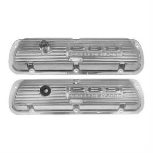1964 - 1967 Mustang 289 Polished Alluminium Valve Covers