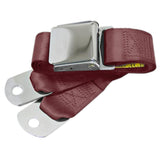 1964 - 1973 FORD MUSTANG SEAT BELT - MAROON