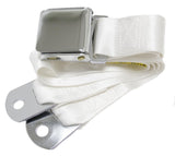 1964 - 1973 FORD MUSTANG SEAT BELT - WHITE