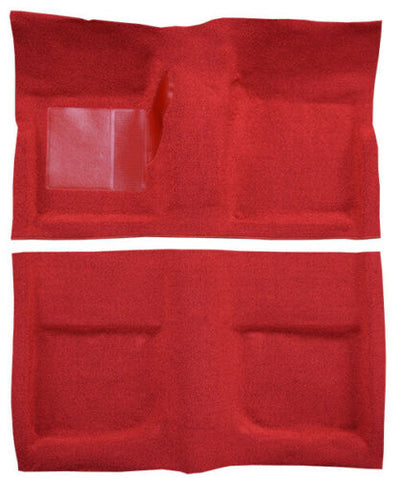 1965 - 1968 Ford Mustang Fastback Carpet Bright Red.