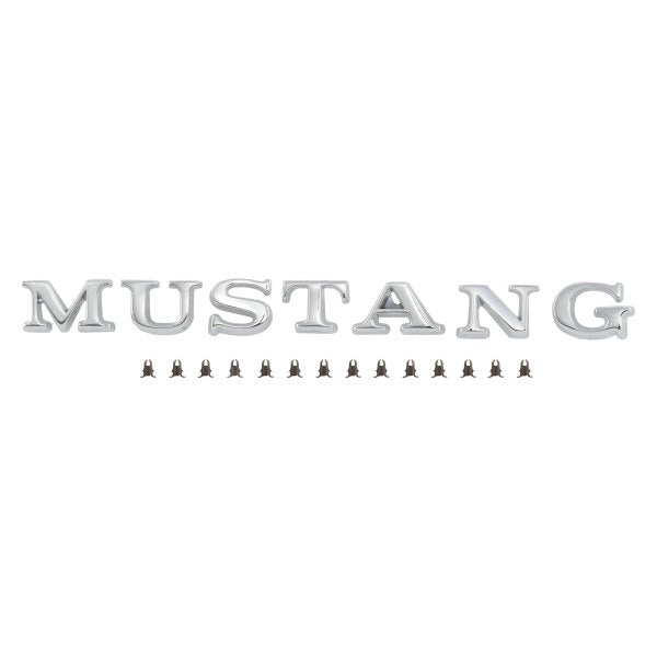 1965 - 1972 FORD MUSTANG FENDER & TRUNK EMBLEMS – National Mustangs