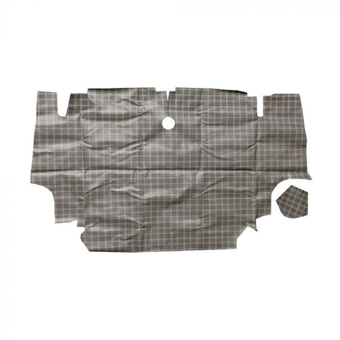 1967 - 1968 FORD MUSTANG FASTBACK TRUNK MAT - PLAID