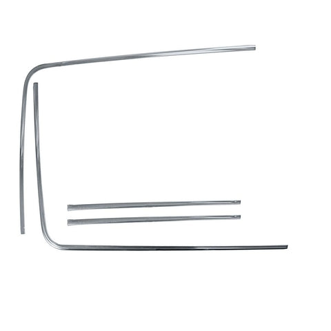 1969 - 1970 Ford Mustang Fastback Rear Window Molding 4 Pce Set
