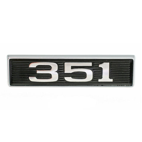 1969 Ford Mustang 351 Hood Scoop Emblem