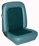 1968 FORD MUSTANG FASTBACK STANDARD UPHOLSTERY - TURQUOISE