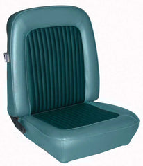 1968 FORD MUSTANG FASTBACK STANDARD UPHOLSTERY - TURQUOISE