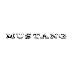 1965-1972 Ford Mustang Stick-On Letters Emblem