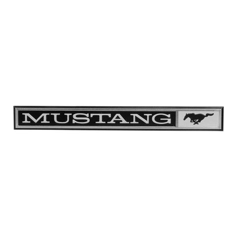 1969 - 1970 Ford Mustang Dash Script Decal.