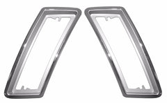 1970 Ford Mustang Front Side Marker Bezels Pair.