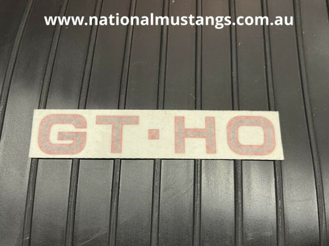 GTHO Glove Box Decal Suit Ford Falcon XW XY GTHO