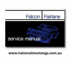Glove Box Service Manual suit Ford Fairmont Falcon XW GT GTHO GS New