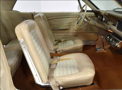 1965 - 1968 FORD MUSTANG COUPE CARPET - SADDLE