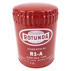 1964 - 1966 Ford Mustang Rotunda Red 6000 Mile Oil Filter.