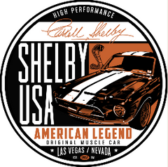 Shelby American Legend Metal Sign 19x19 inches