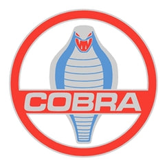 Cobra Medallion Metal Sign