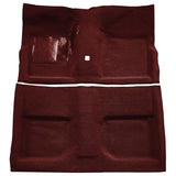 1965 - 1968 FORD MUSTANG CONVERTIBLE CARPET - DARK RED