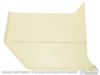 1966 FORD MUSTANG CONVERTIBLE KICK PANELS - PARCHMENT