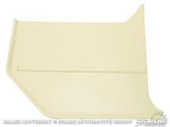 1966 FORD MUSTANG CONVERTIBLE KICK PANELS - PARCHMENT