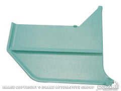 1967-1968 Ford Mustang Turquoise Convertible Kick Panels