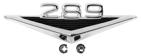 1965-1966 Ford Mustang 289 V8 Fender Emblem