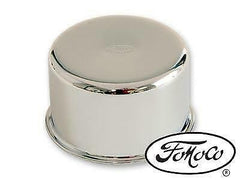 1964 - 1966 Ford Mustang Chrome Oil Cap With Fomoco Logo.