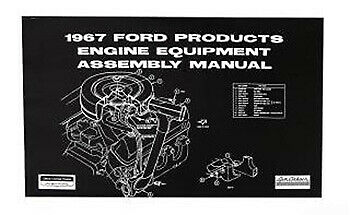 1967 Ford Mustang Engine Equipment Assembly Manual