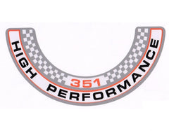 351 High Performance Air Cleaner Decal Suit Ford Falcon XW GT & GTHO